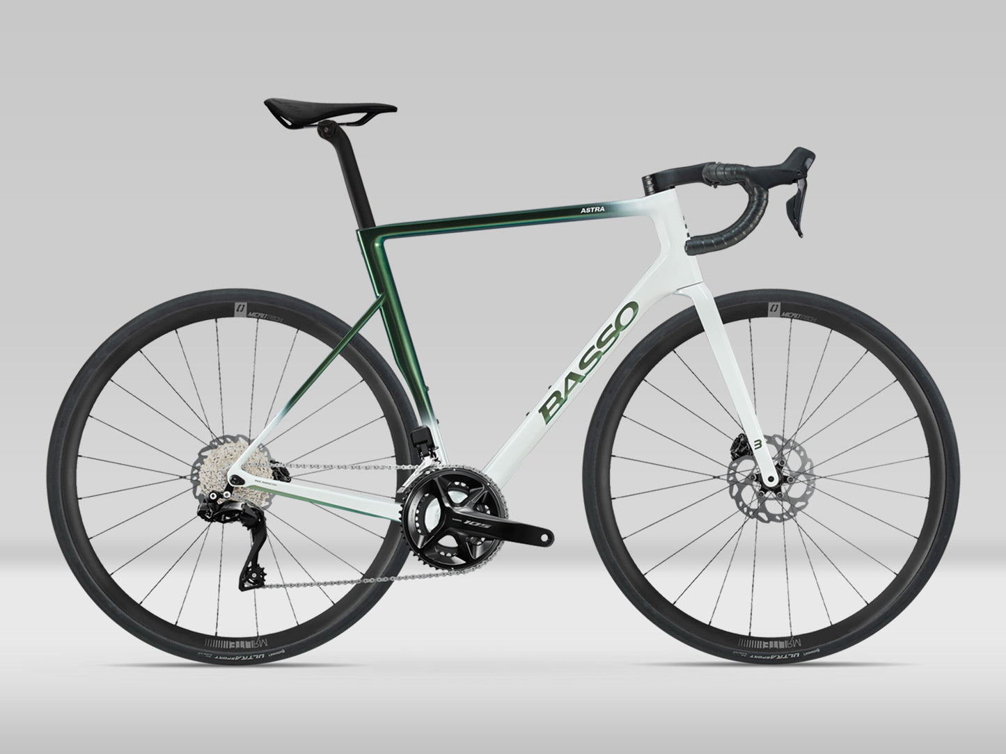 Basso Astra — Shimano 105 Di2 — Pop Green — 61