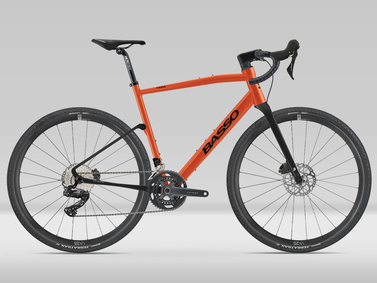 Basso Tera — Gravel Shimano GRX 2x12 610 — Siena Tera — XL