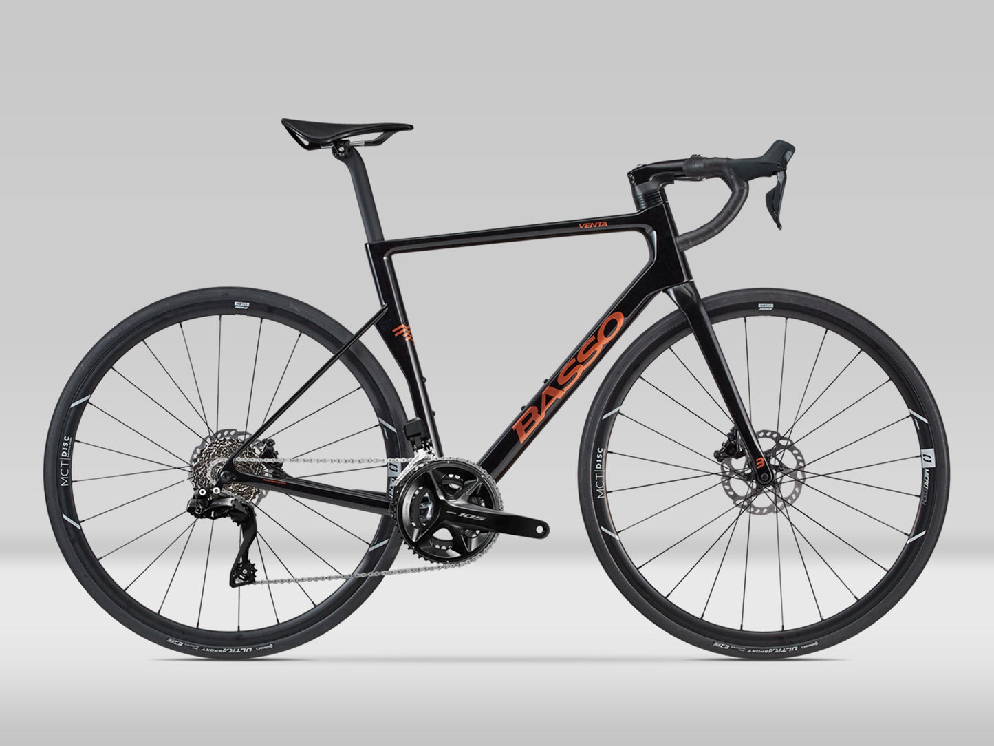 Basso Venta — R Shimano 105 Di2 — Magma Black — 61