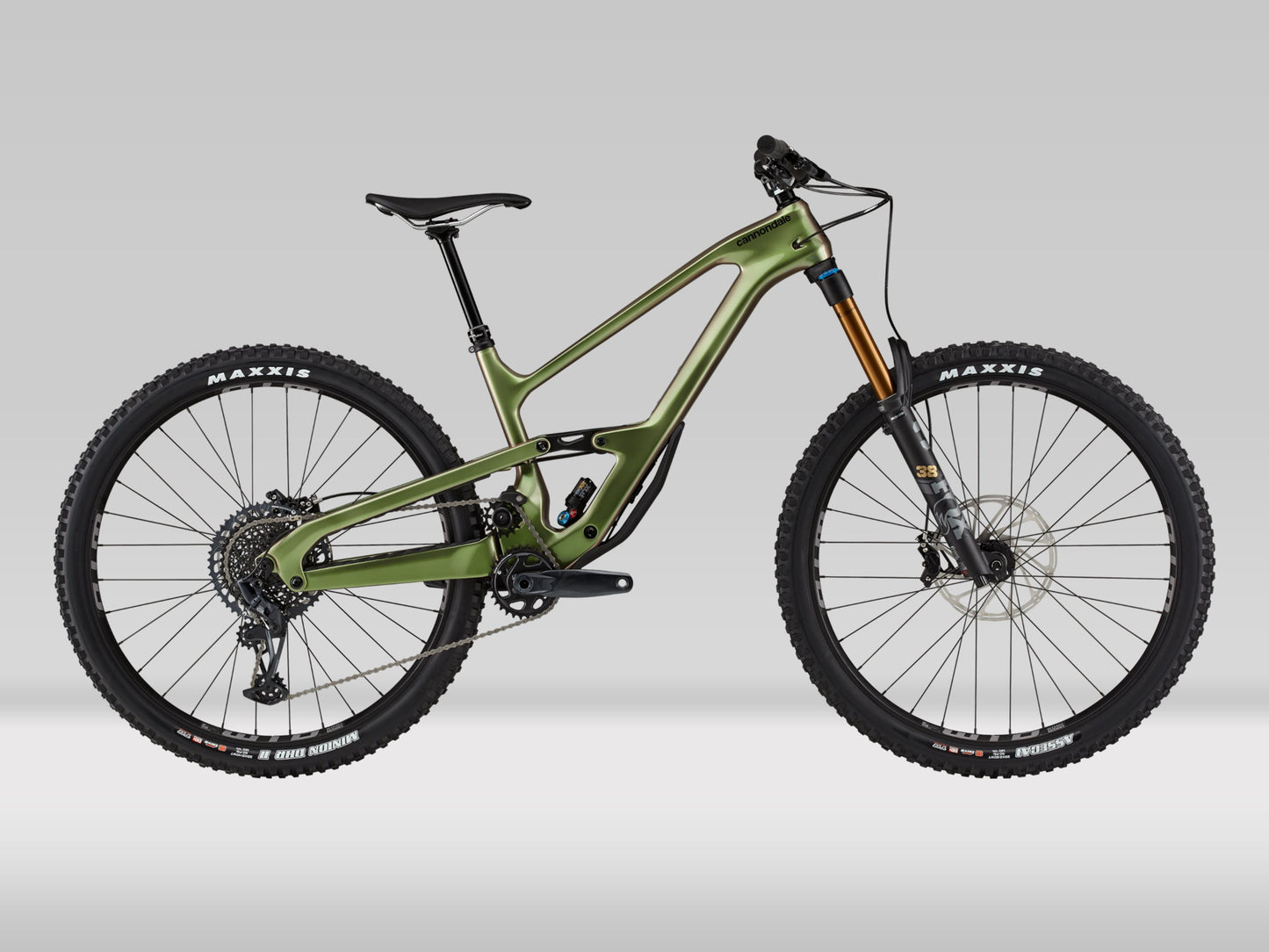 Cannondale Jekyll 1 — SRAM GX Eagle Demo — Beetle Green — M (162-175cm)