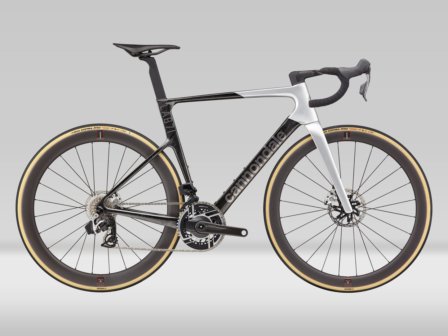 Cannondale SuperSix EVO LAB71 — Sram Red AXS — Black Marble — 61 (190-200cm)