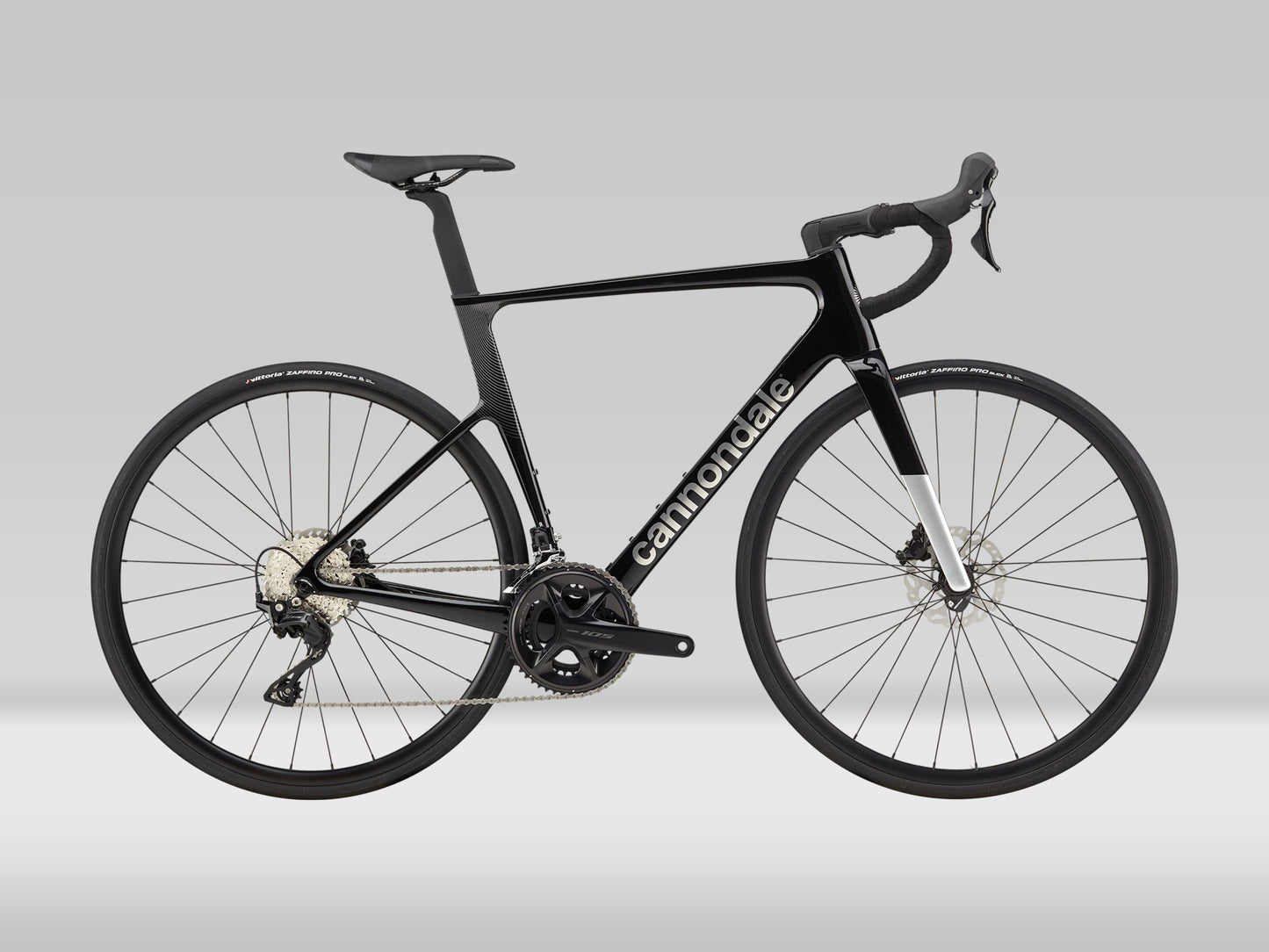 Cannondale SuperSix Evo 4 — Shimano 105 — Black — 61 (190-200cm)