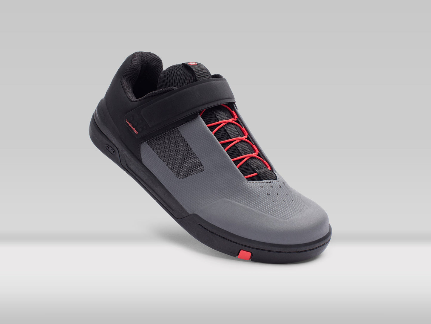 Crankbrothers Stamp Speed Lace Flat Shoes — Grey/Red — 46