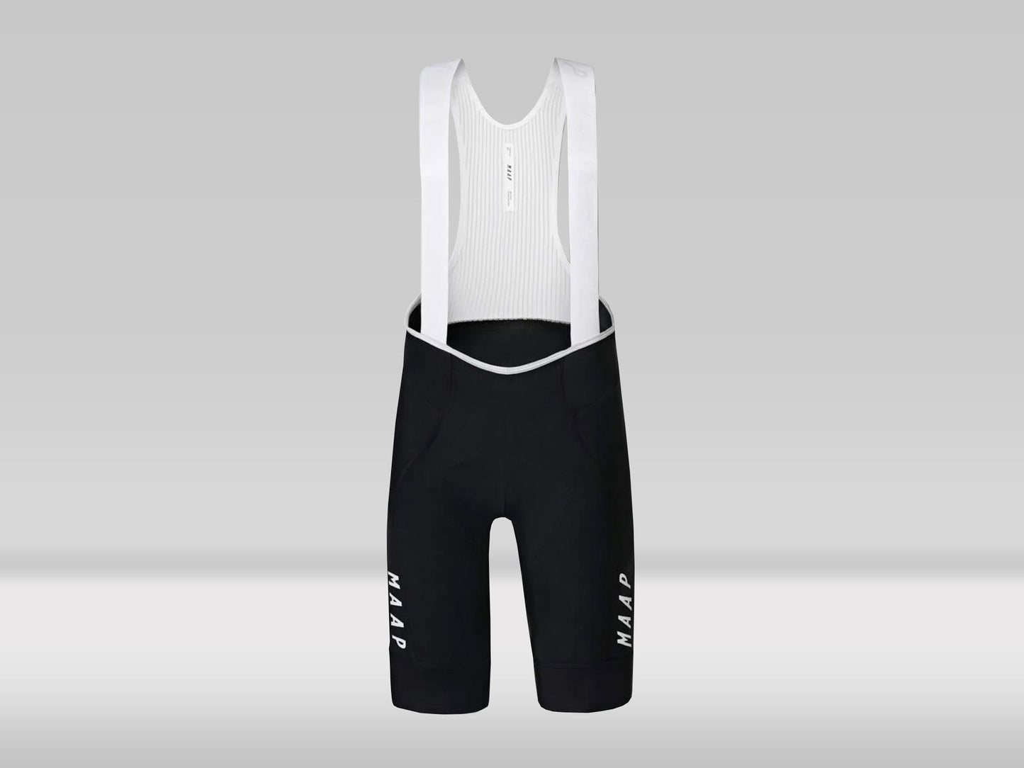 MAAP Mens Team Bib Evo — Black/White — XL