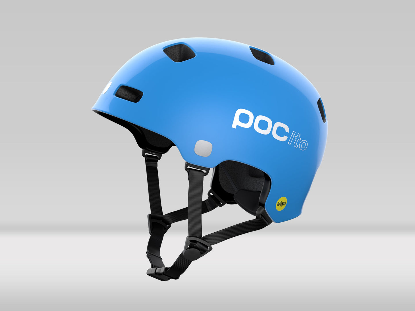POC Pocito Crane Mips — Fluorescent Blue — M