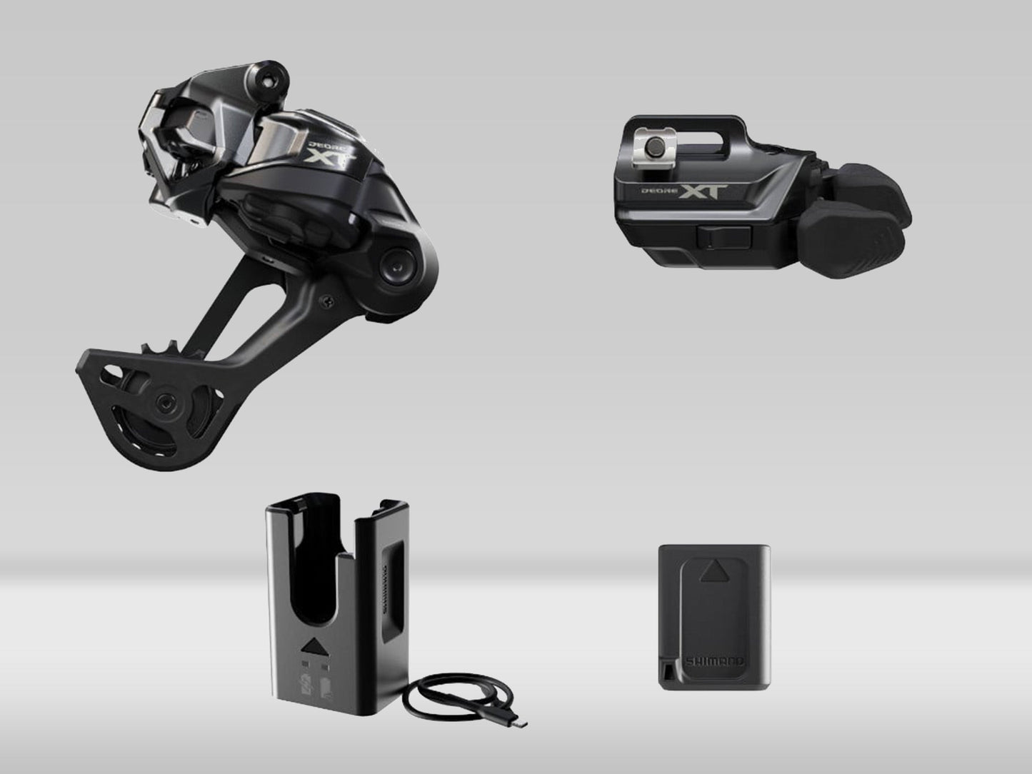 Shimano XT M8250 uppgraderingskit Di2 trådlös SGS — —