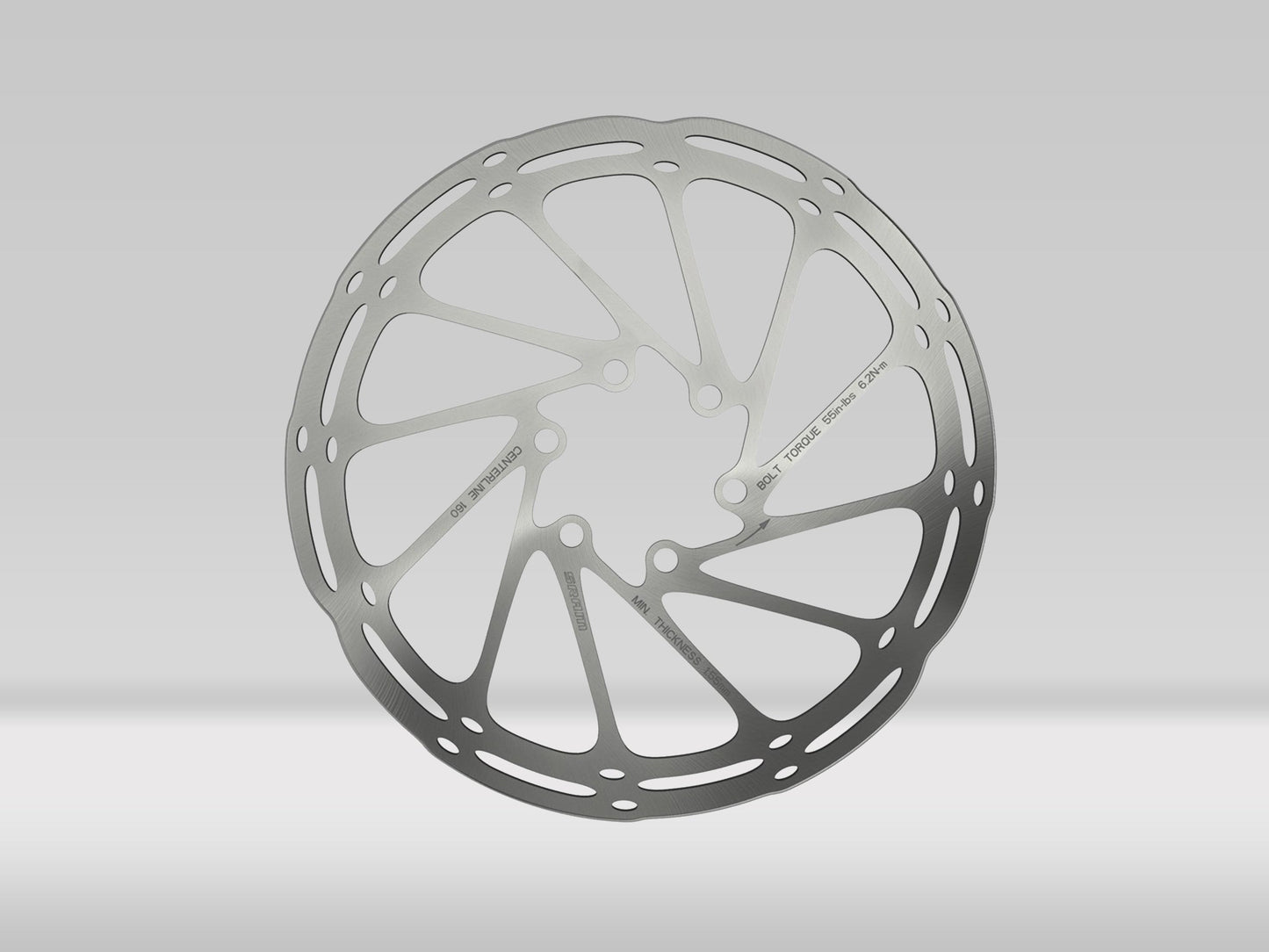 SRAM Centerline 160mm 6-Bult Bromsskiva — —