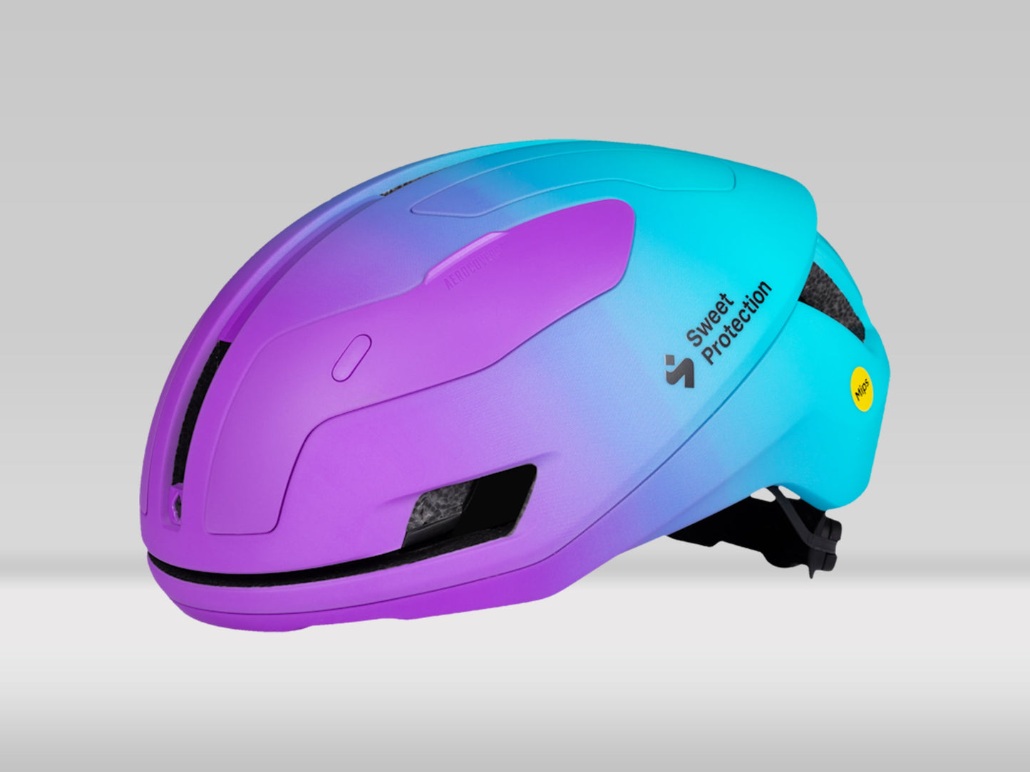 Sweet Protection Falconer Aero 2Vi Mips Helmet — Hyper Violet Fade — M/L (56-59cm)