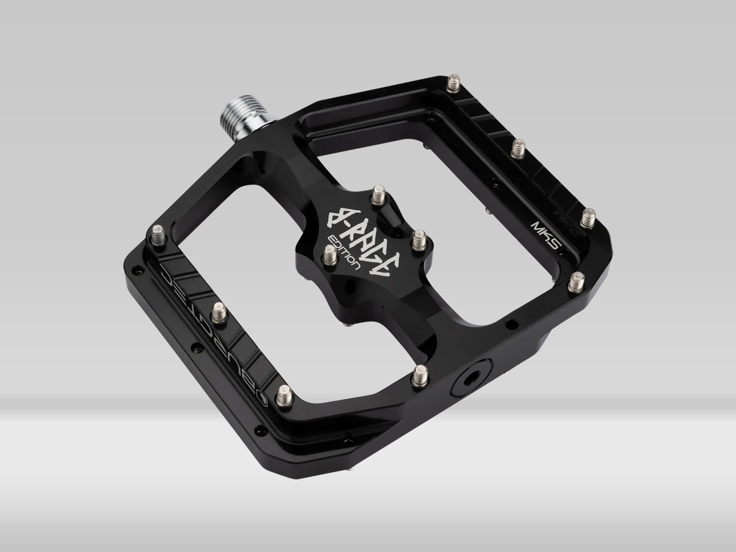 Burgtec Penthouse Flat MK5 B-Rage Edition Pedals Burgtec Black