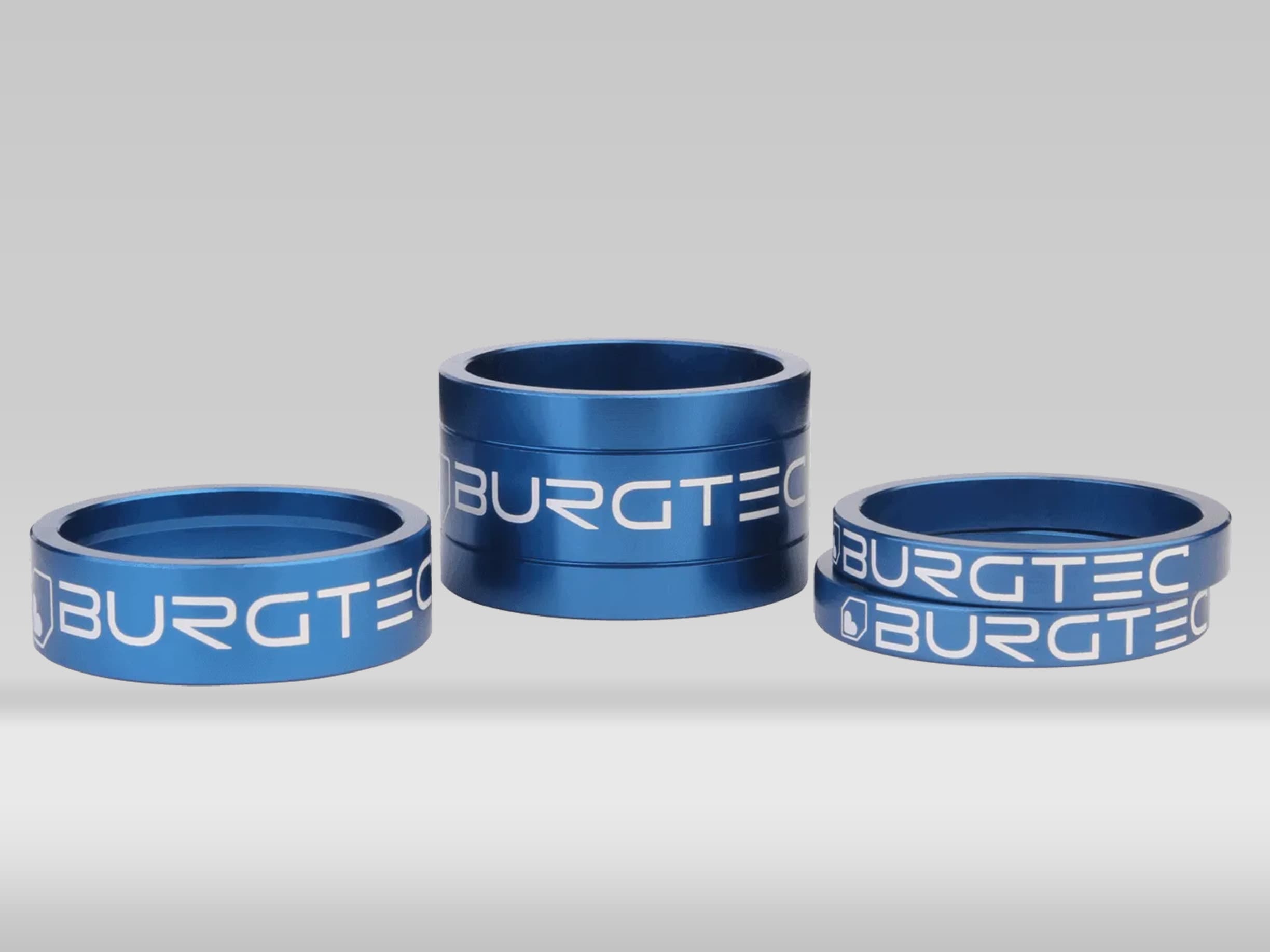 Burgtec Stem Spacers Deep Blue