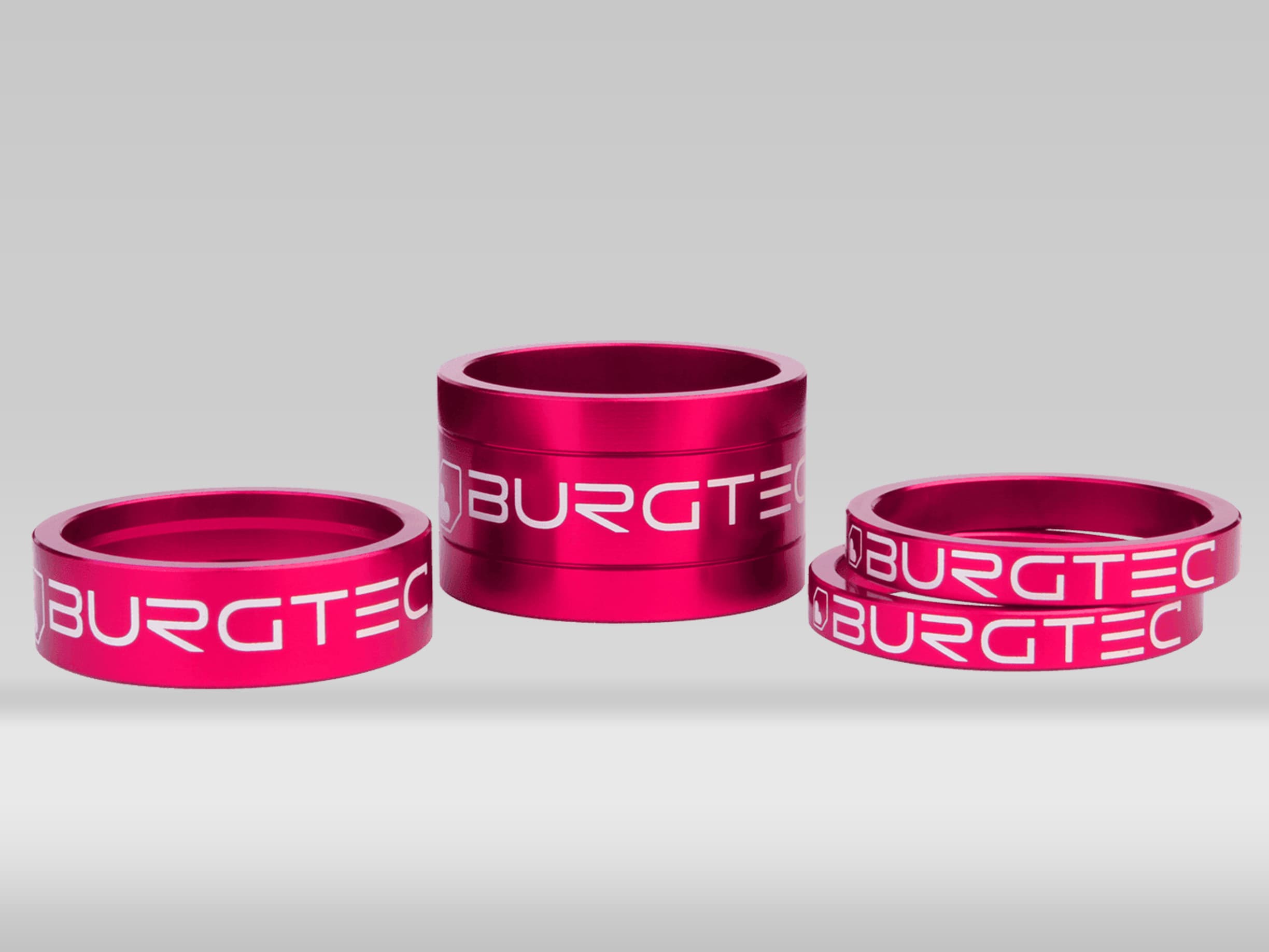 Burgtec Stem Spacers Toxic Barbie Pink