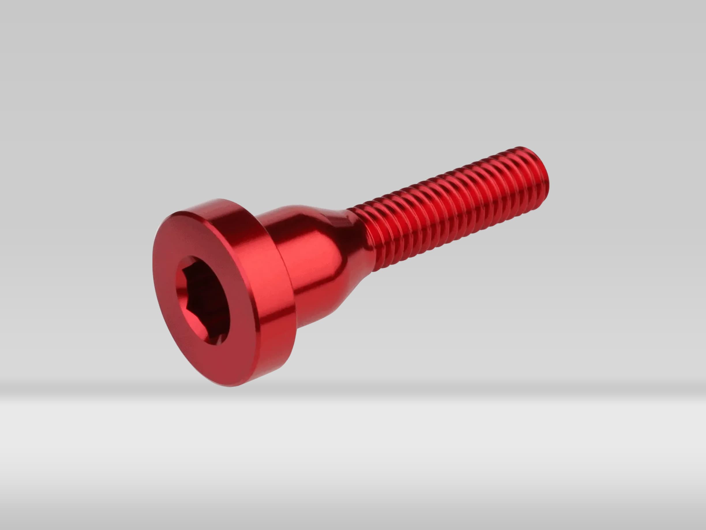 Burgtec Top Cap Bolt Race Red
