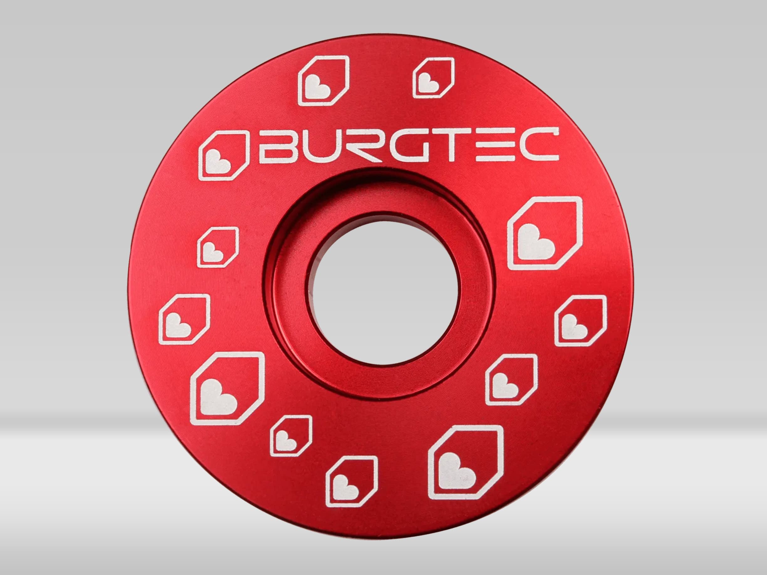 Burgtec Top Cap Race Red