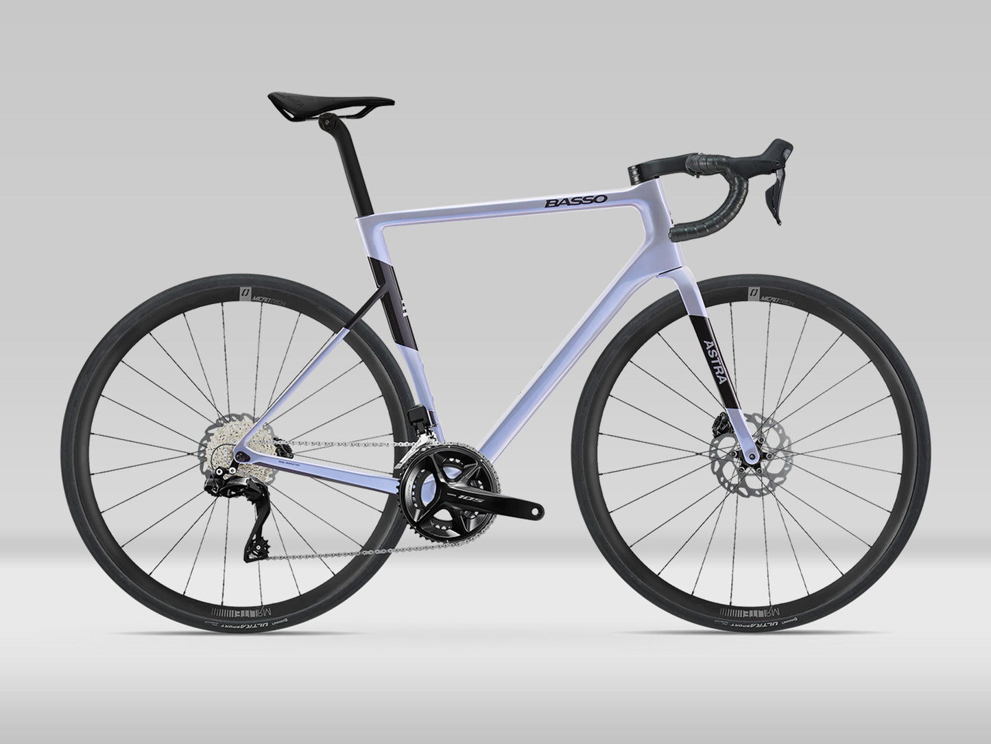 Basso Astra — Shimano 105 Di2 — Black Opal — 61