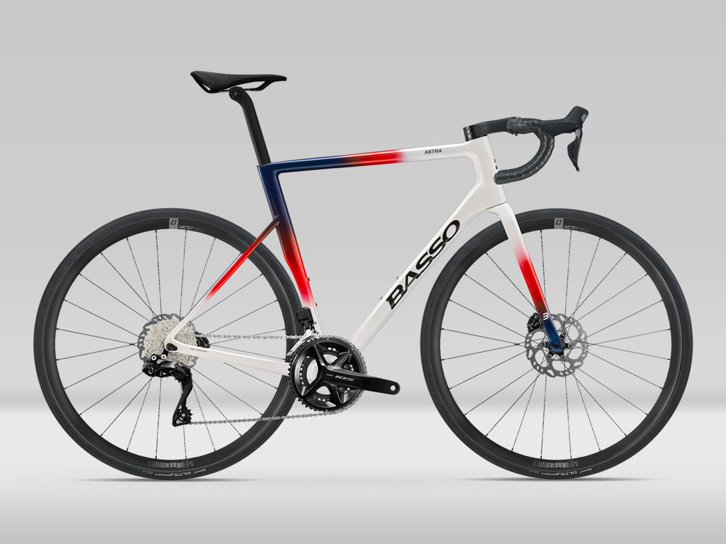 Basso Astra — Shimano 105 Di2 — Chroma White — 61