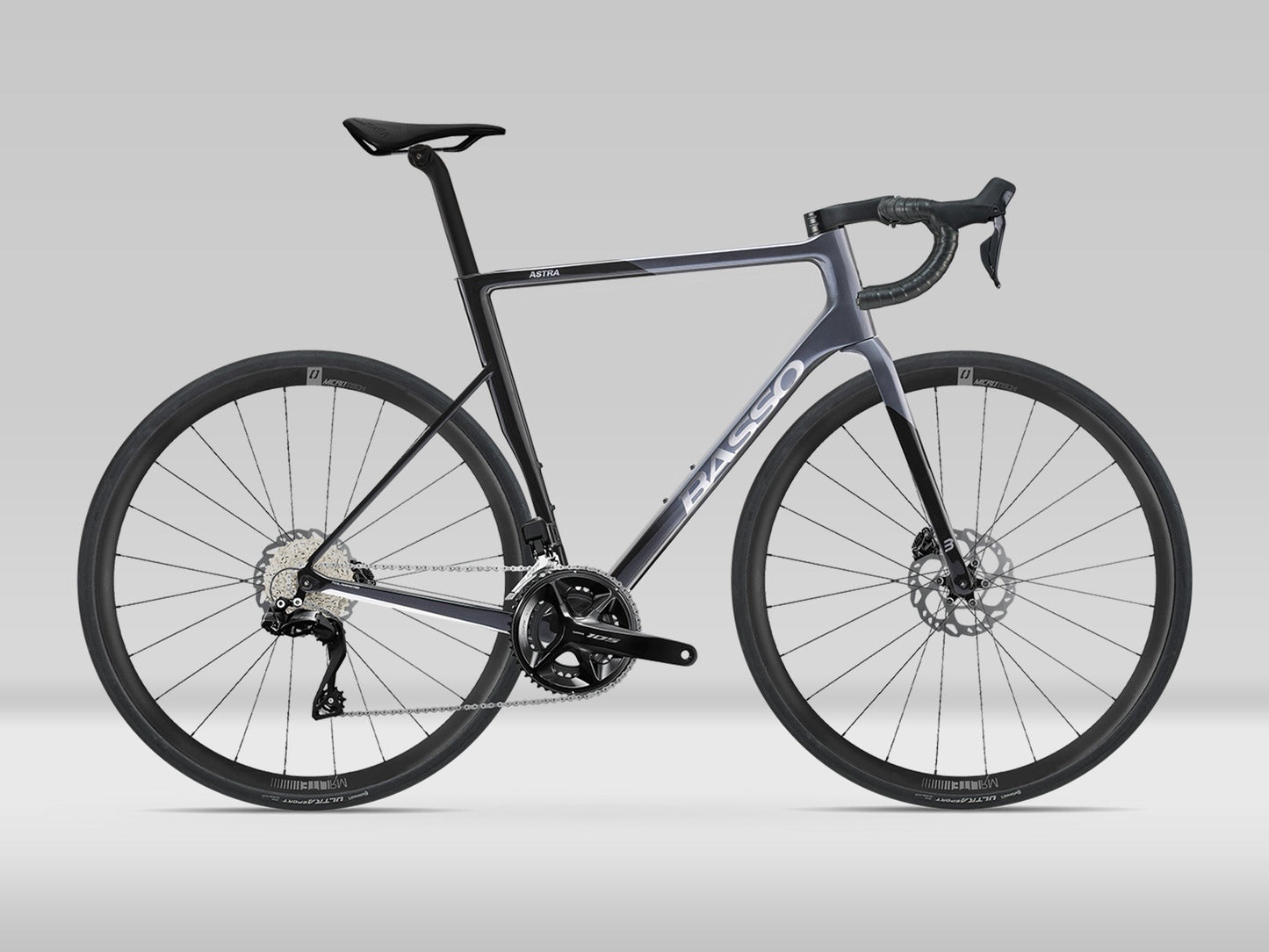 Basso Astra — Shimano 105 Di2 — Cobalt Gray — 61