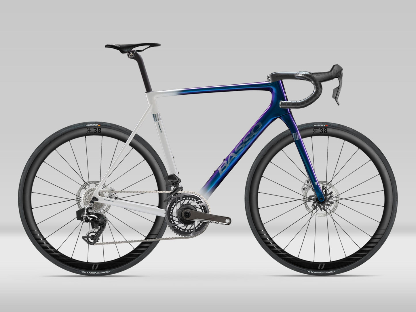 Basso Diamante — Sram Red AXS — Spectrum White — 61