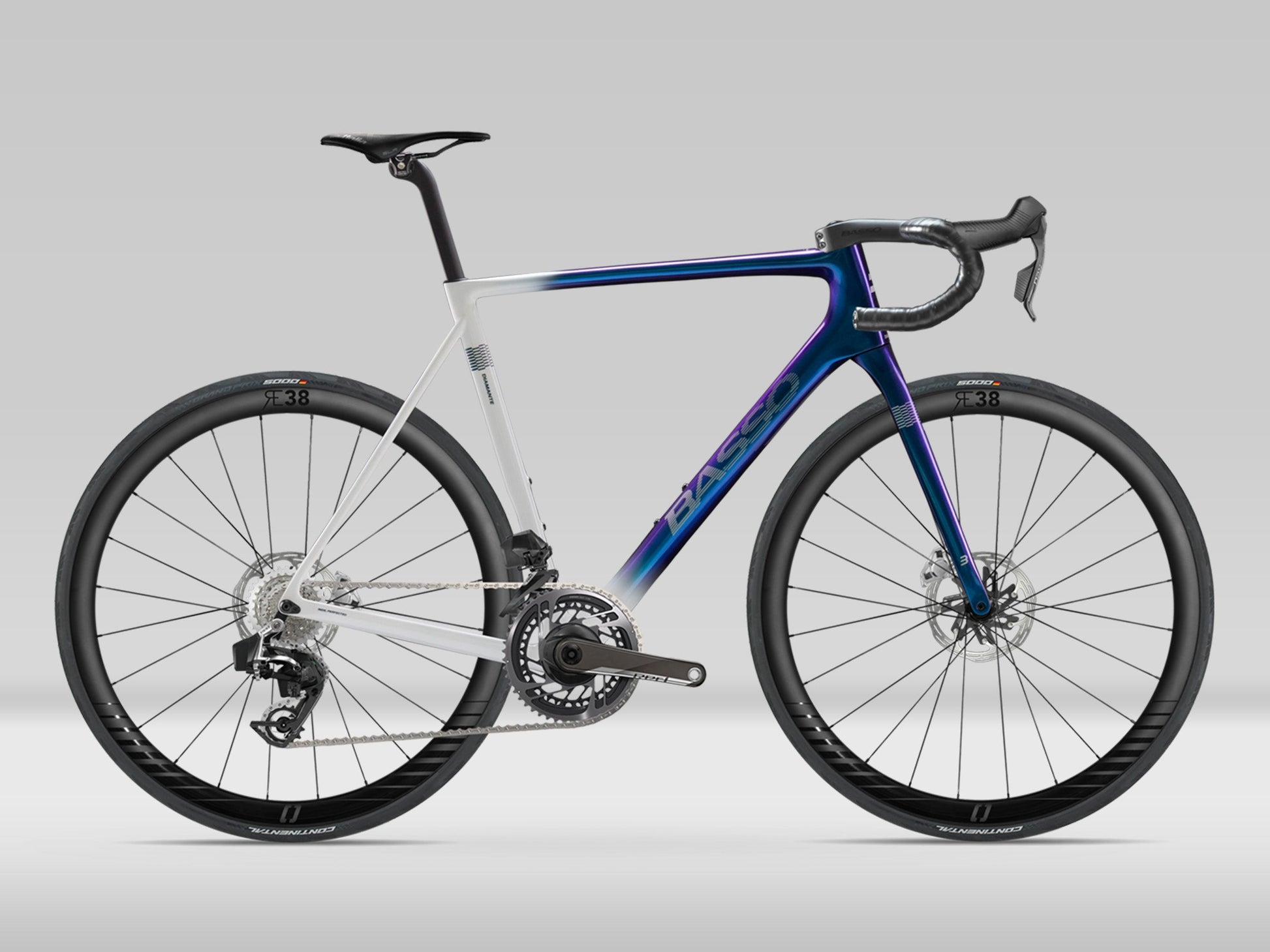 Basso Diamante — Sram Red AXS — Spectrum White — 61
