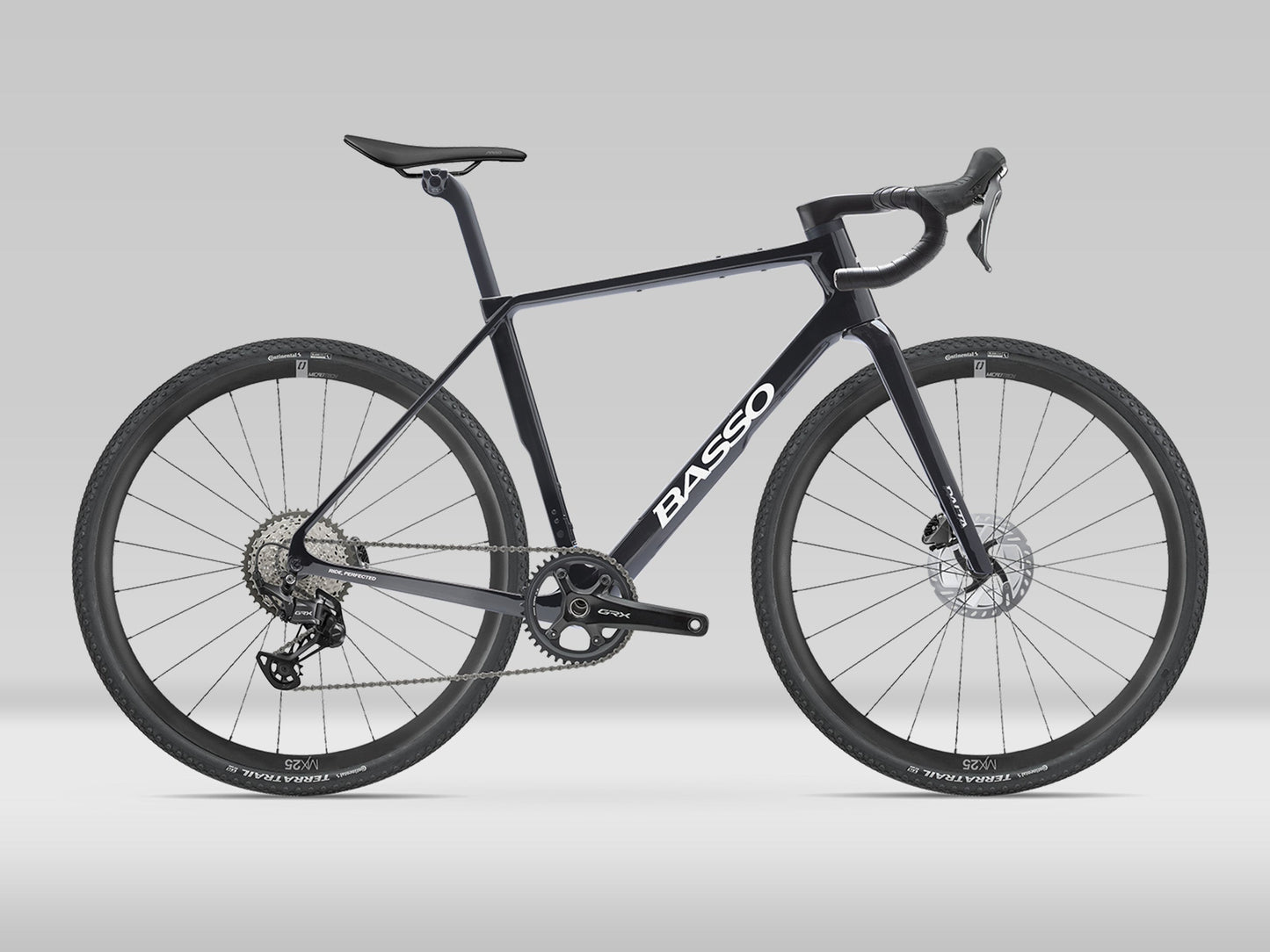 Basso Palta III — Shimano GRX 1x12 820 Microtech MX25 — Carbon Crome — XL