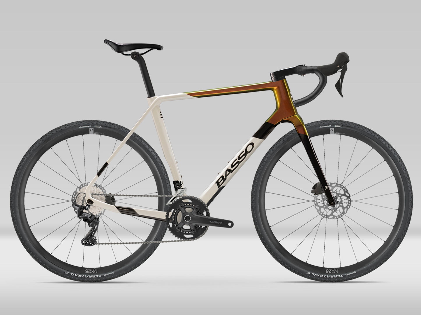 Basso Palta — Shimano GRX 2x12 610 — White Poseidon — XL