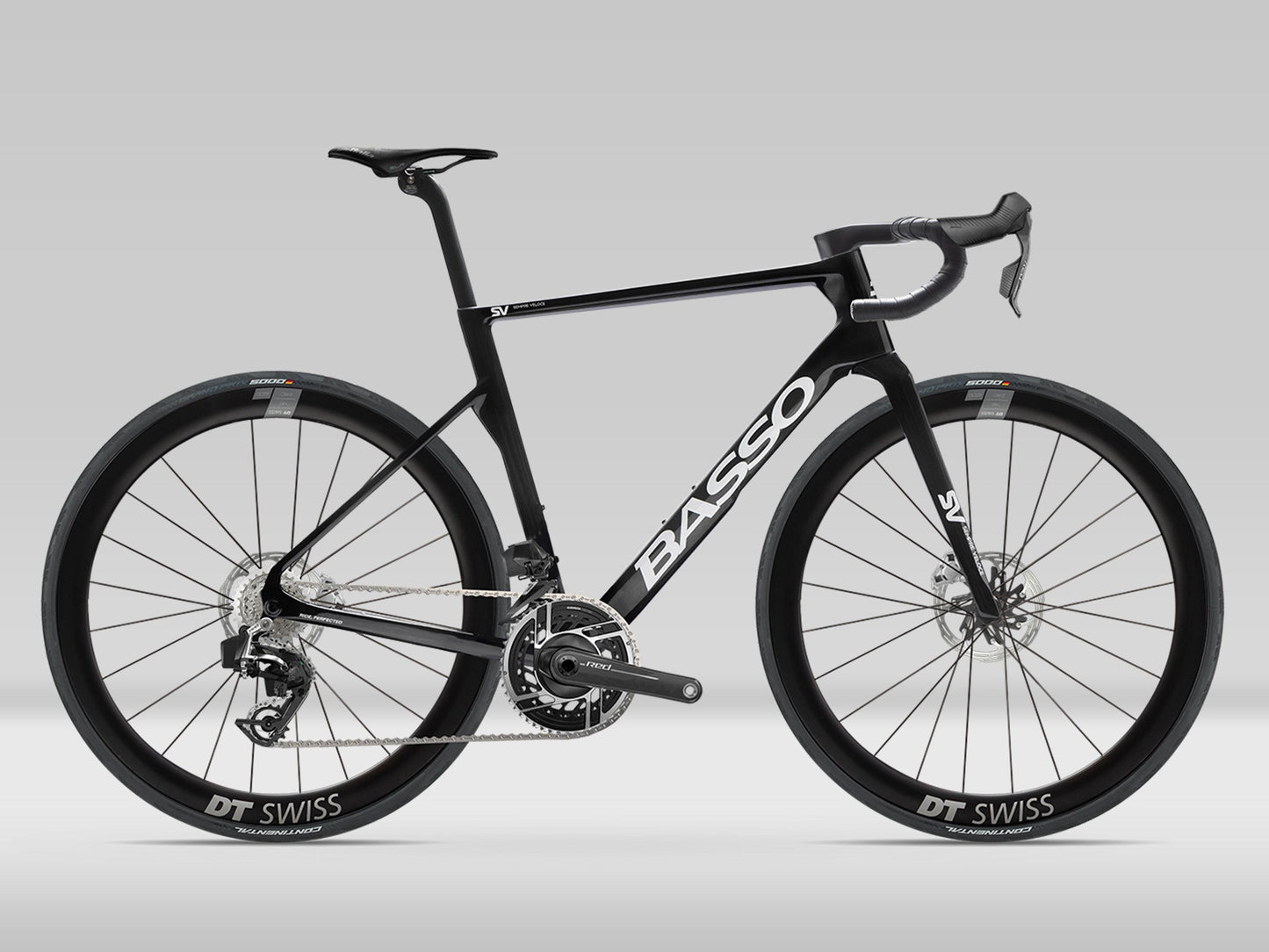 Basso SV — Sram Red AXS — Pure Black — 61