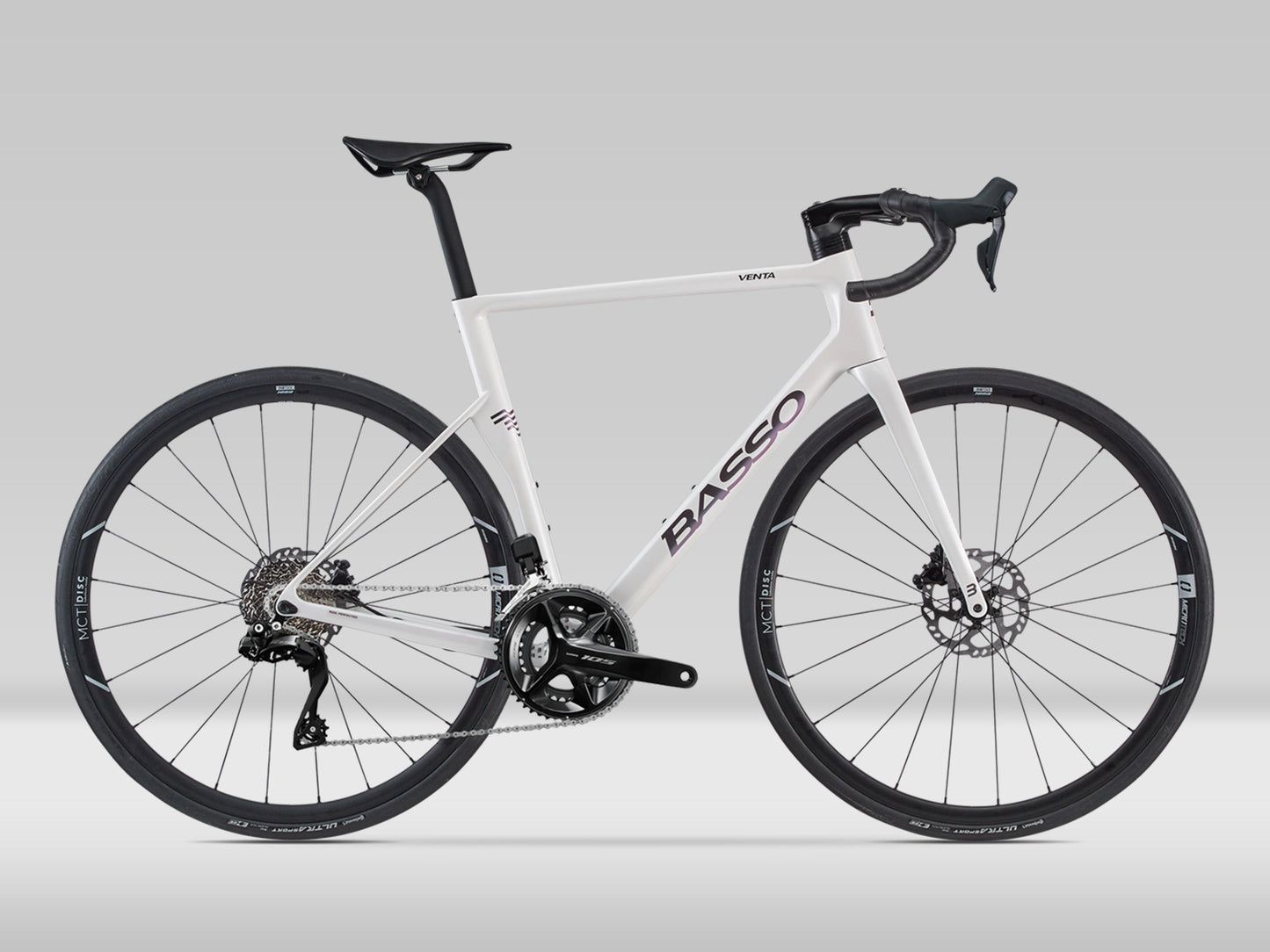 Basso Venta — R Shimano 105 Di2 — Pearl White — 61