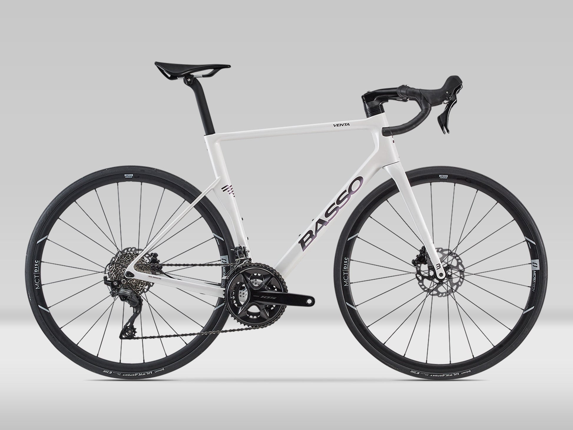 Basso Venta — R Shimano 105 R7100 12s — Pearl White — 61