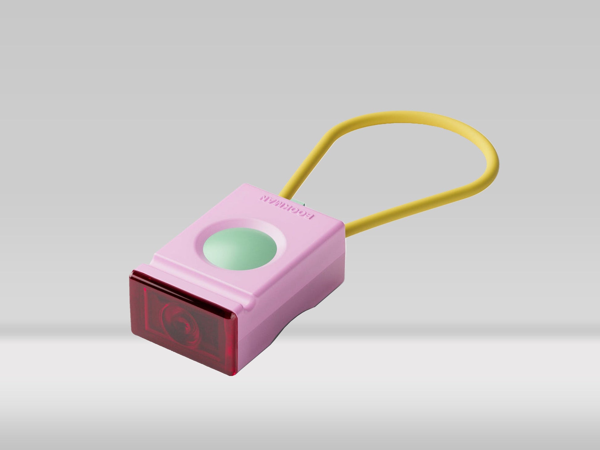 Bookman Block Light Rear — Pink Mix —