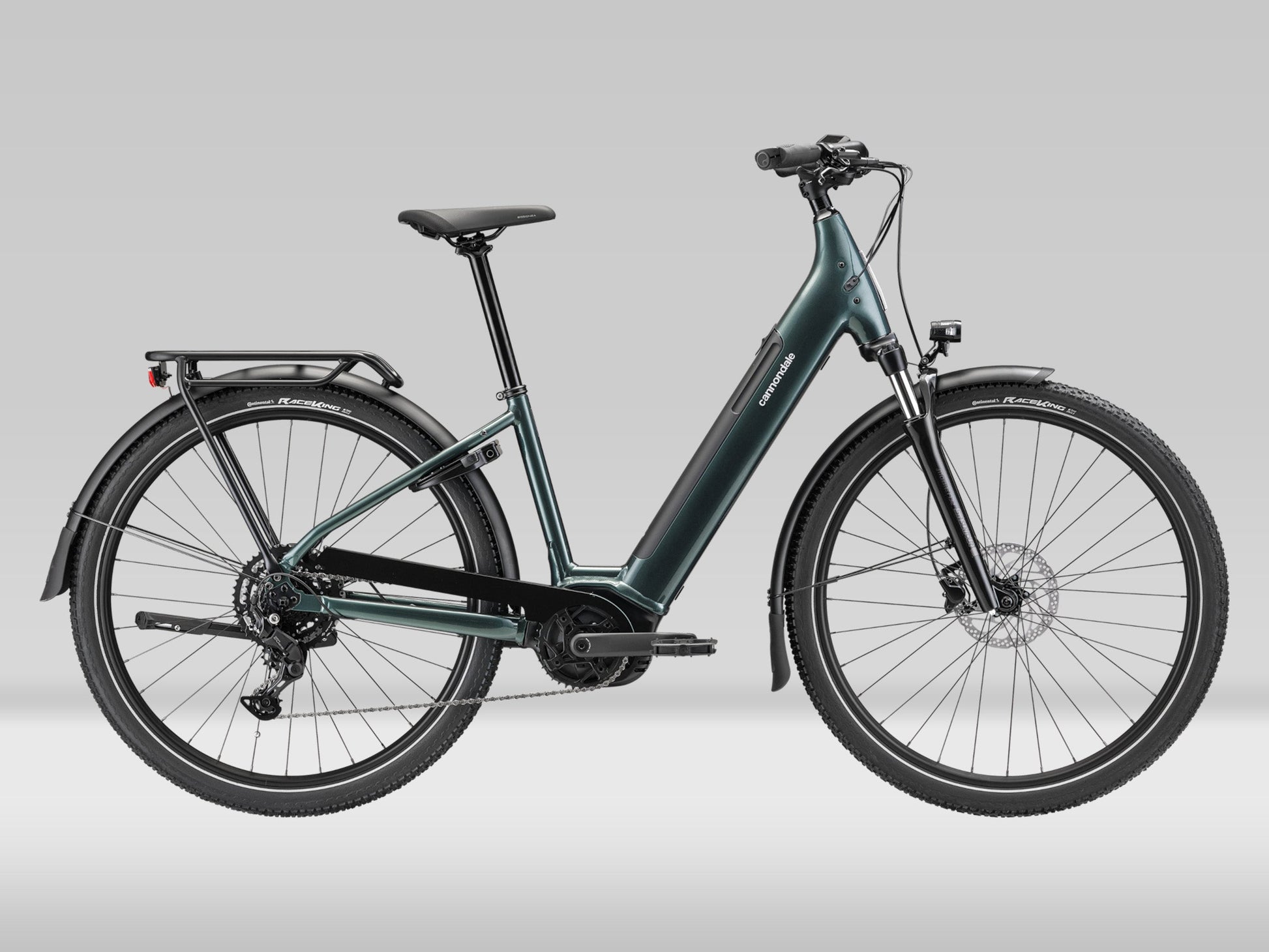 Cannondale Tesoro Neo 3+ — Low Step-Thru — Gunmetal Green — XL