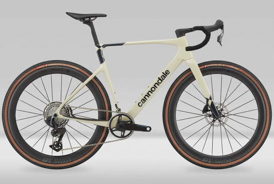Cream Cannondale on the supplied grey background