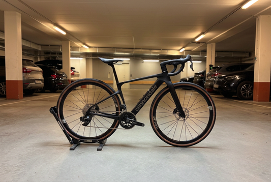 Cykeln med originalbakgrunden och tydligare fokus