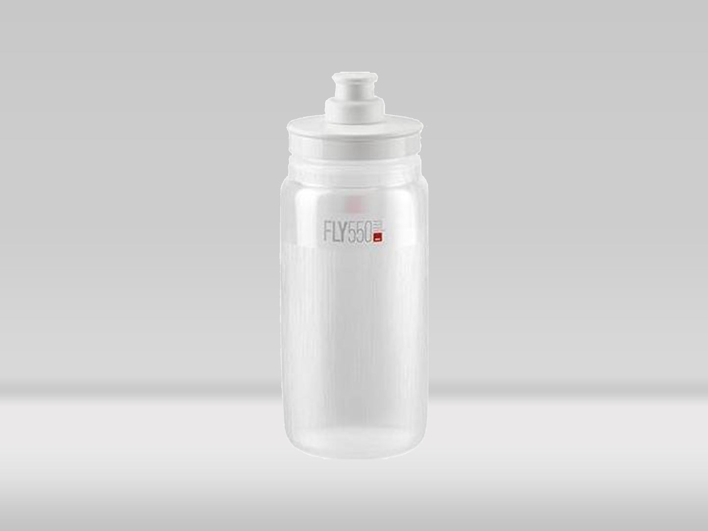 Elite FLY TEX Klargrå Logo 550ml Flaska —  —
