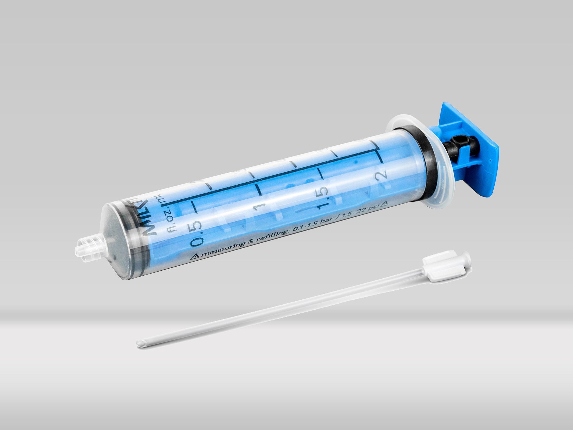 Milkit Tubeless Spruta med slang och nål —  —