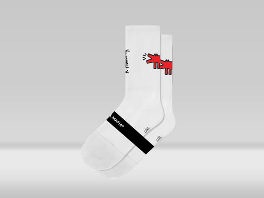 Pedal Mafia Core Sock-Keith Haring X PM