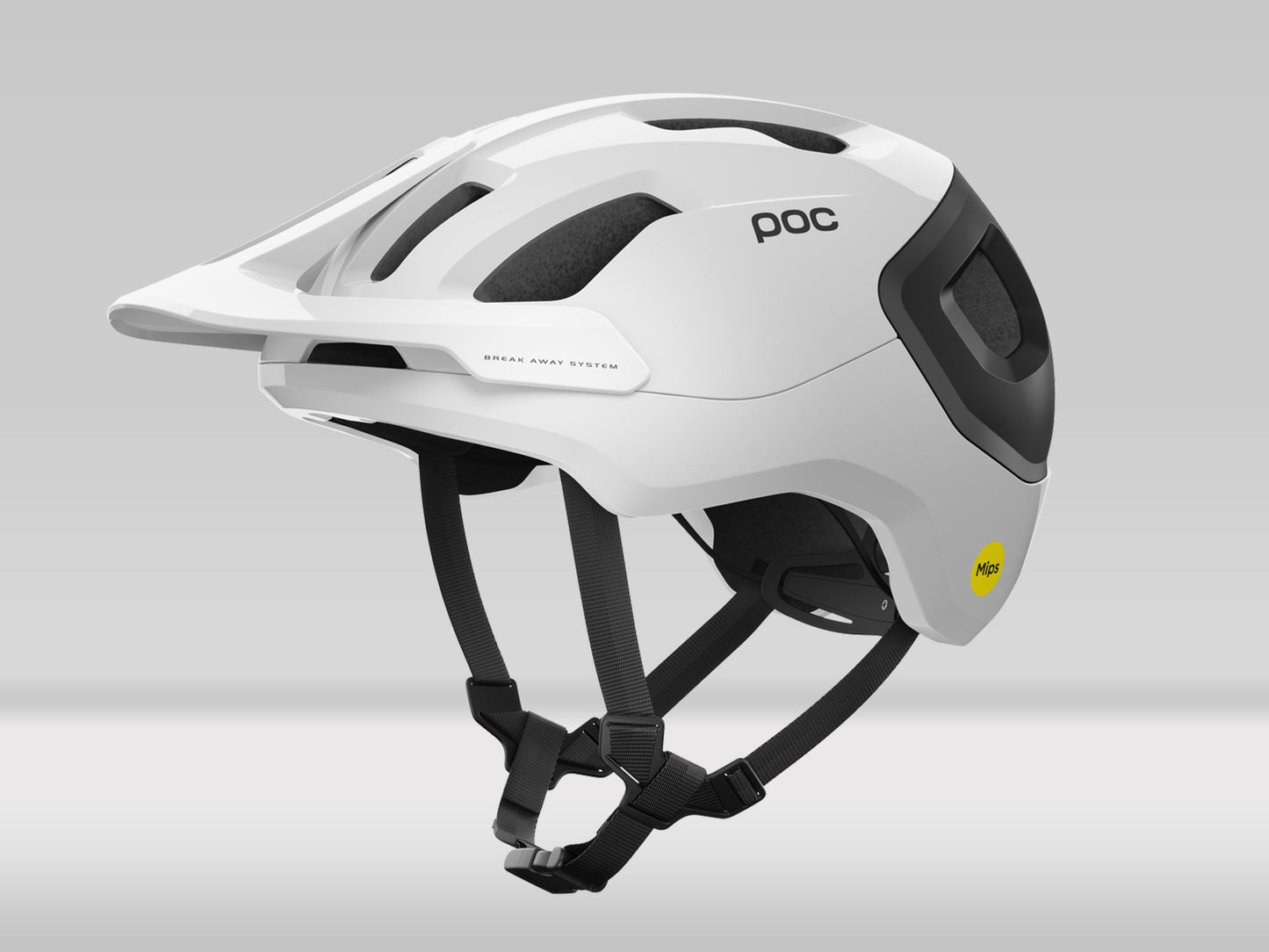 POC Axion Race Mips Hydrogen White/Uranium Black Matt —  — M