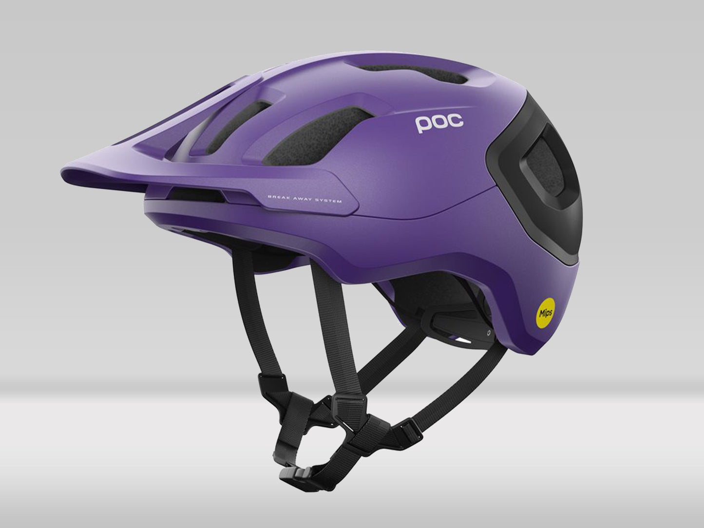 POC Axion Race Mips — Sapphire Purple/Uranium Black Matt — XS