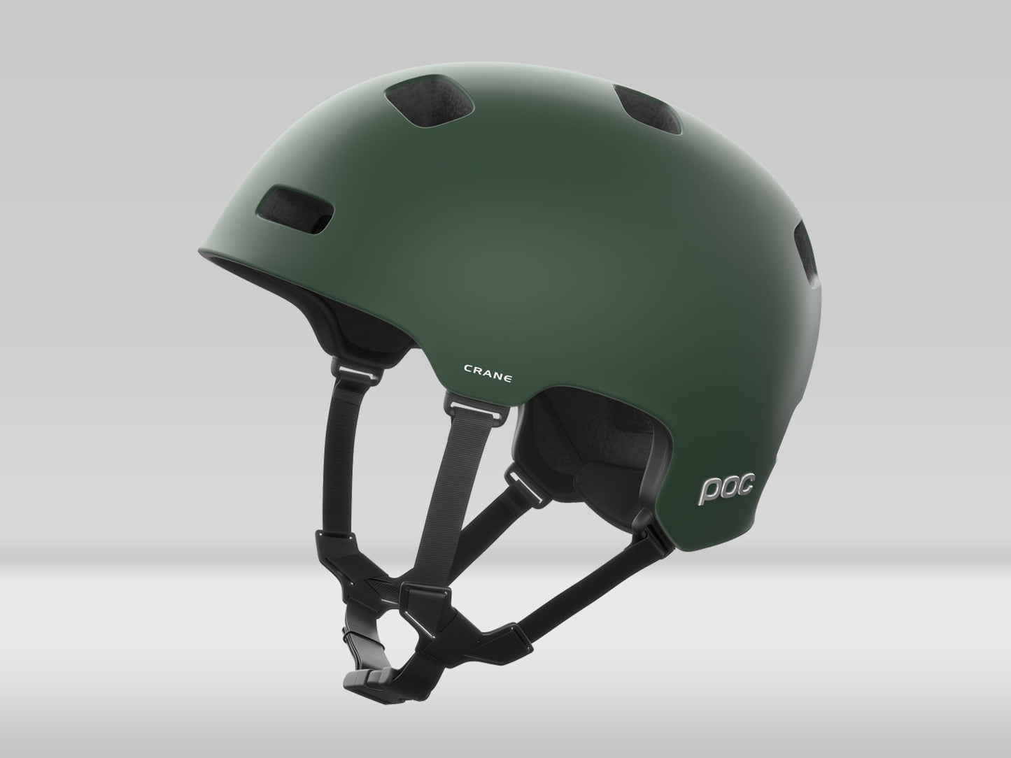 POC Crane Mips — Epidote Green Matt — S