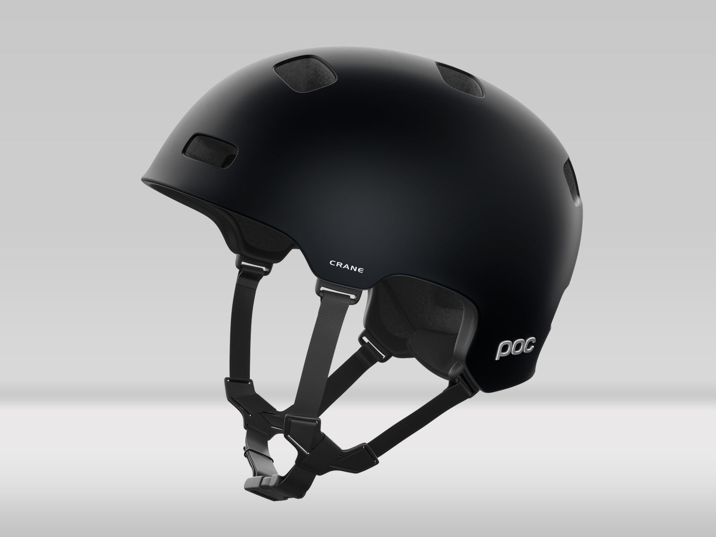 POC Crane Mips — Uranium Black Matt — L