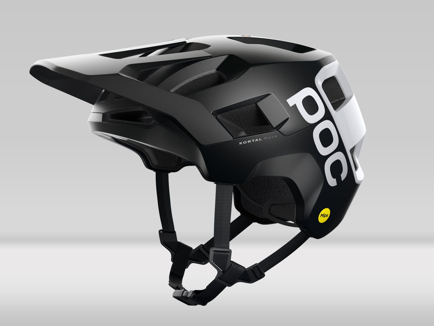 POC Kortal Race Mips — Uranium Black/Hydrogen White — L