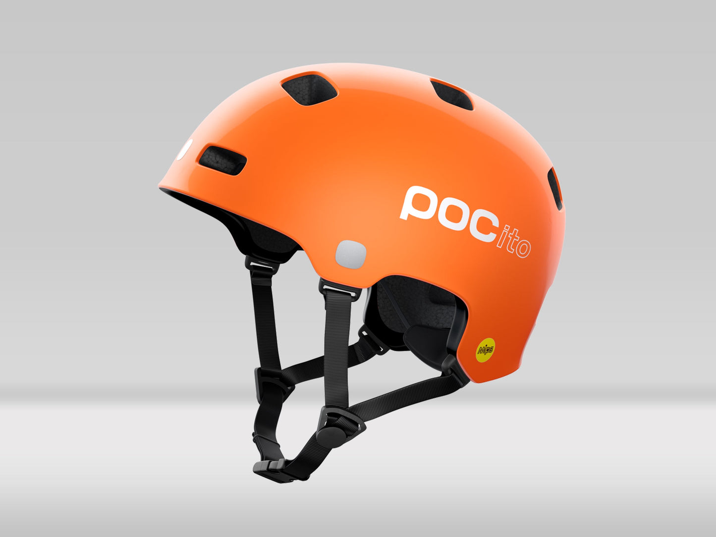 POC Pocito Crane Mips — Fluorescent Orange — S