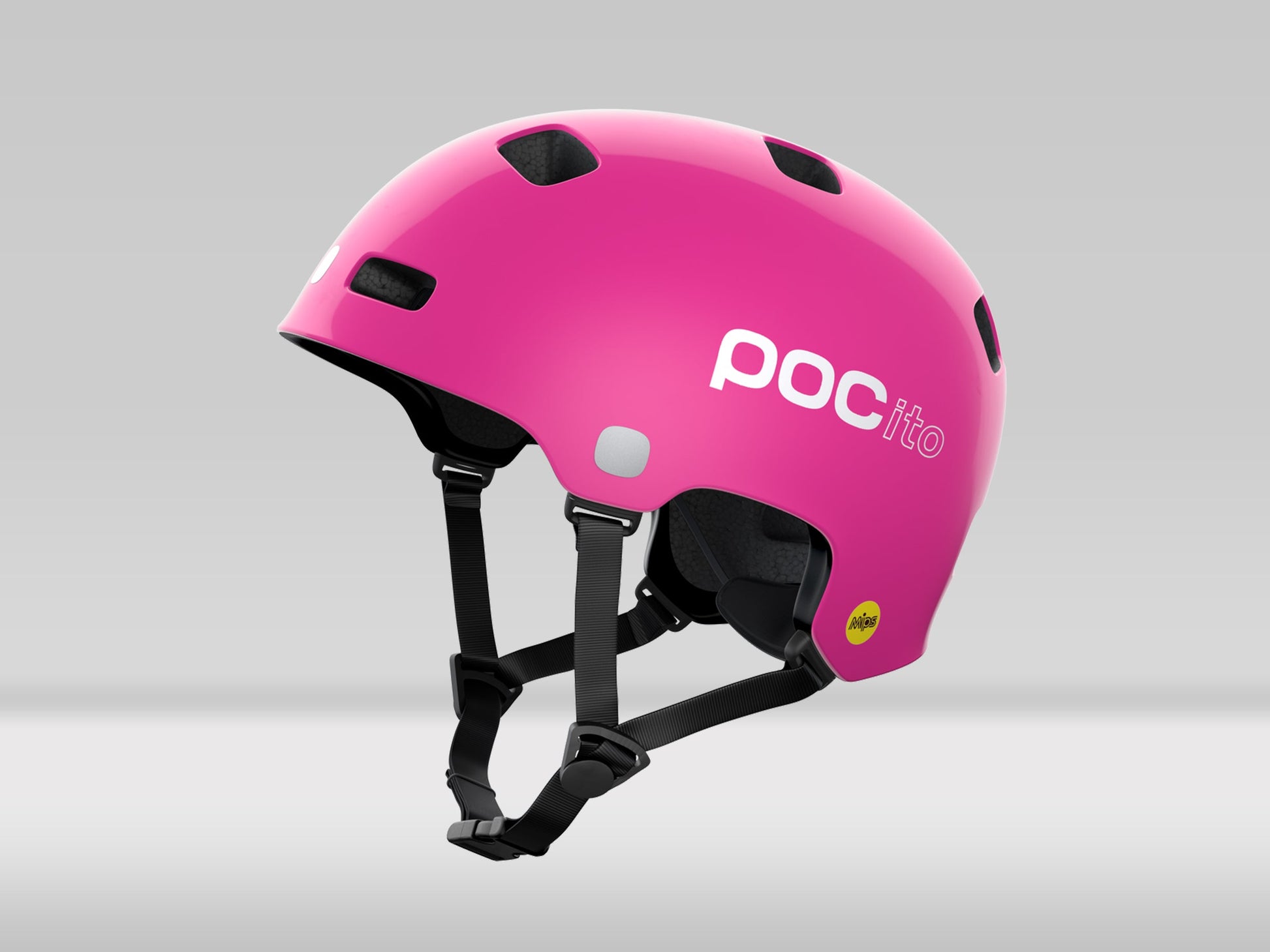POC Pocito Crane Mips — Fluorescent Pink — M