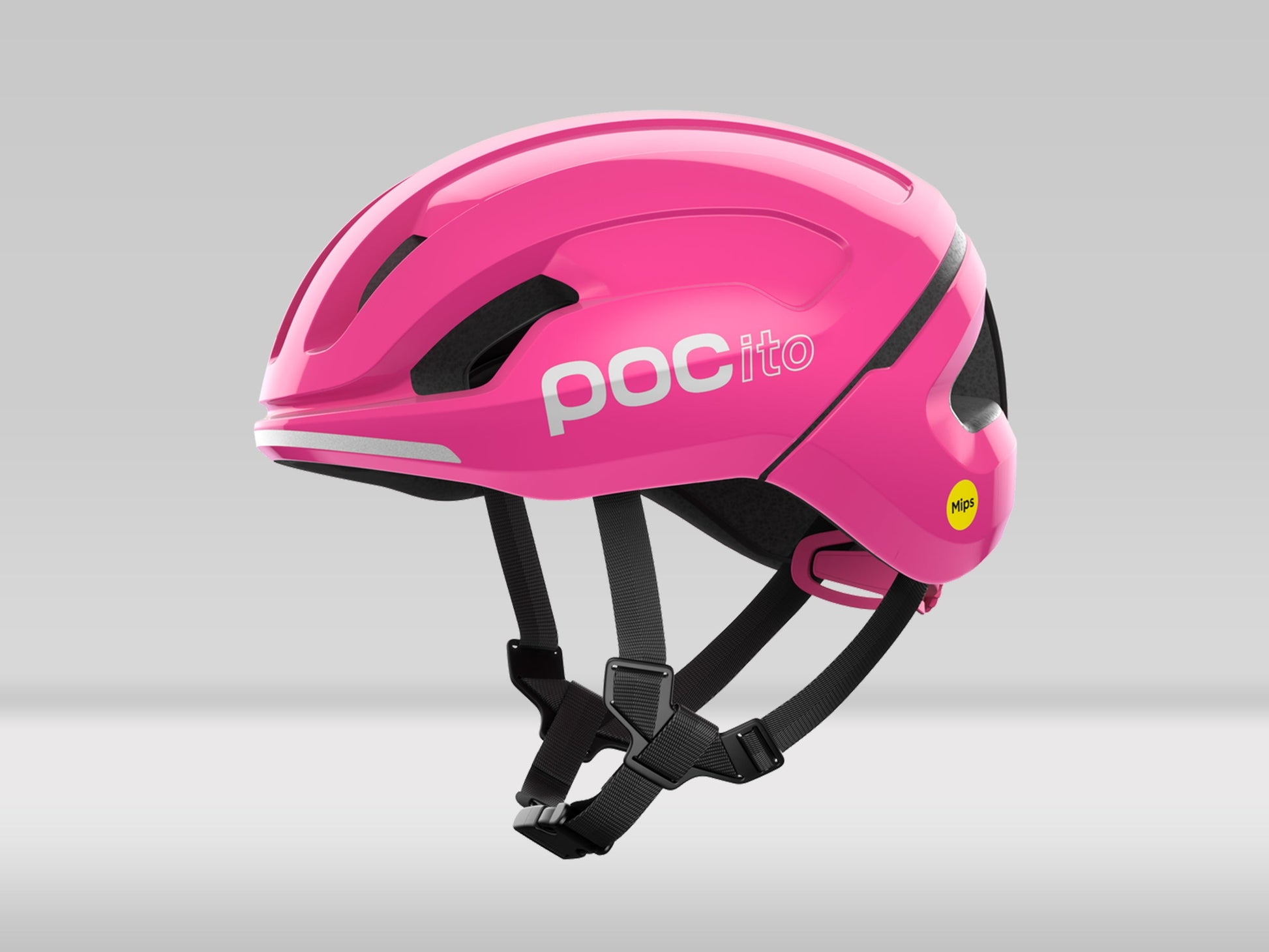POC Pocito Omne Mips — Fluorescent Pink — M
