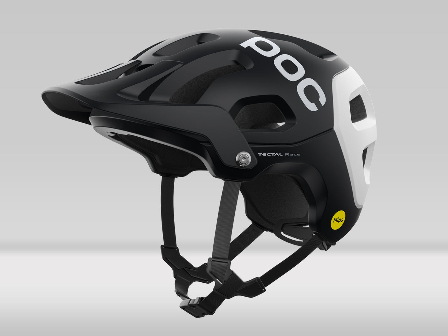POC Tectal Race Mips — Uranium Black/Hydrogen White — M