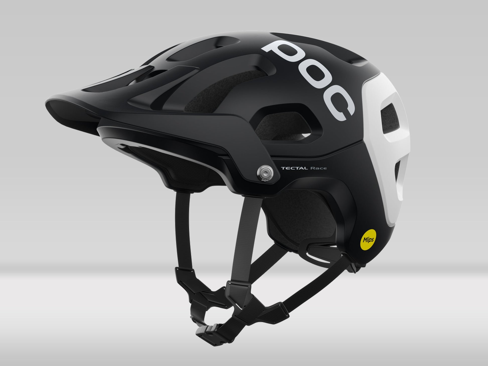 POC Tectal Race Mips — Uranium Black/Hydrogen White — M