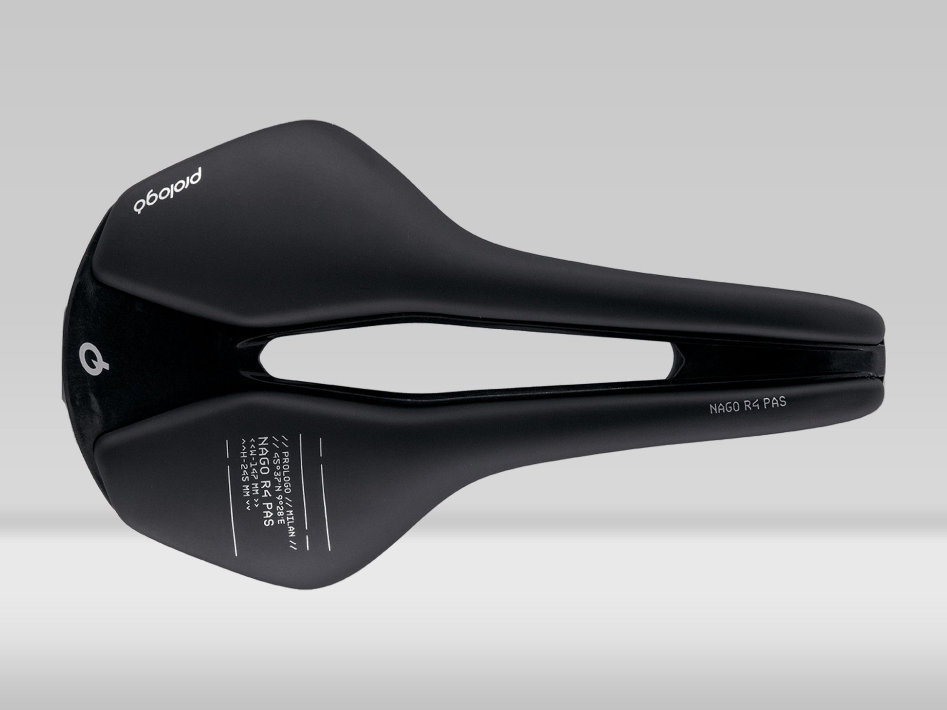 Prologo NAGO R4 PAS 147 TIROX — Hard Black —