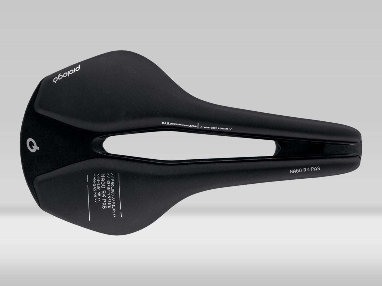 Prologo NAGO R4 PAS 137 TIROX — HARD BLACK —