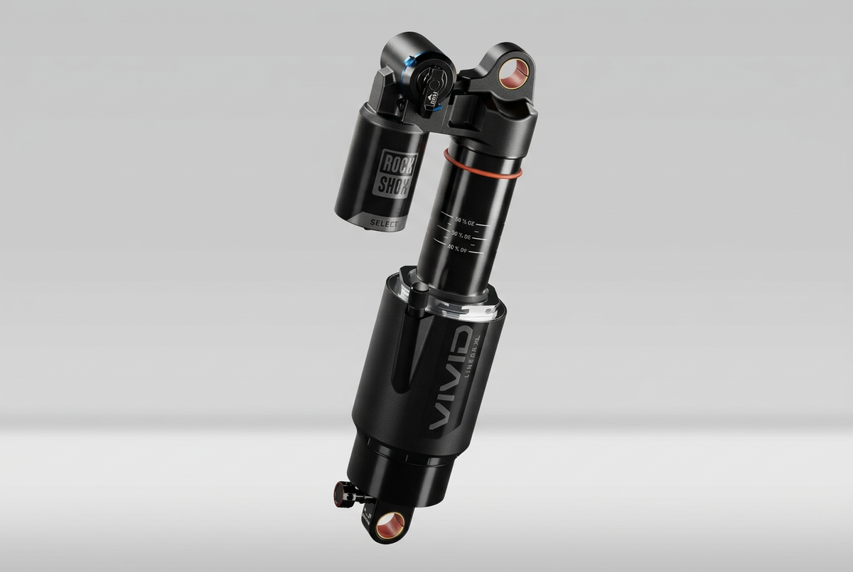 RockShox Vivid på grå bakgrund
