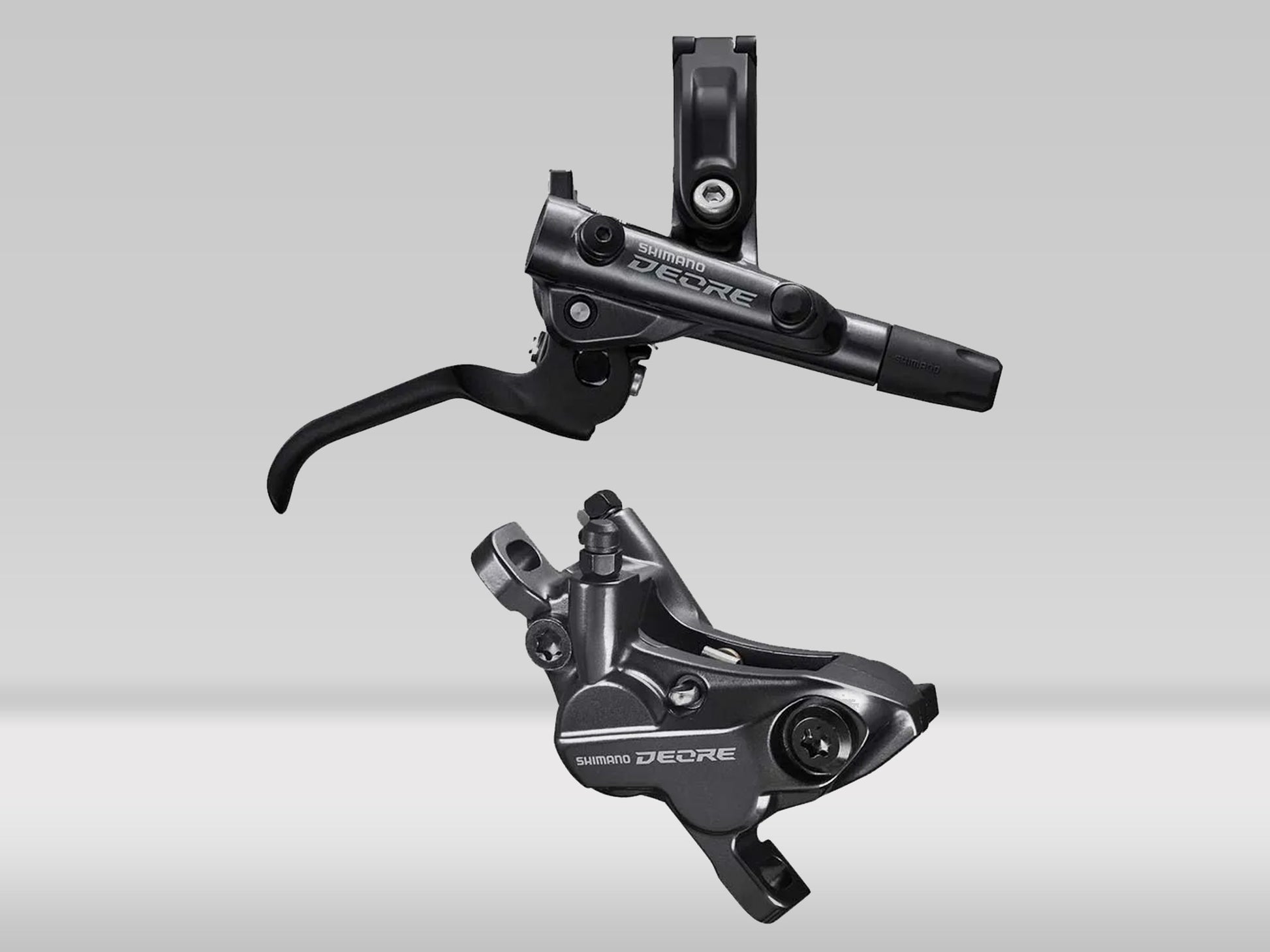 SHIMANO DEORE Bromsset M6120 Höger Bak 1 700mm —  —