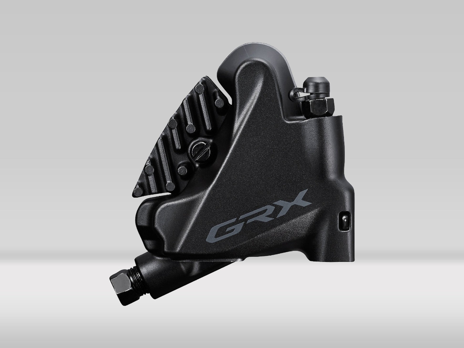 Shimano GRX Hydraulisk Skivbromsok BR-RX400-R 2-kolvstyp Flat mount Bak —  —