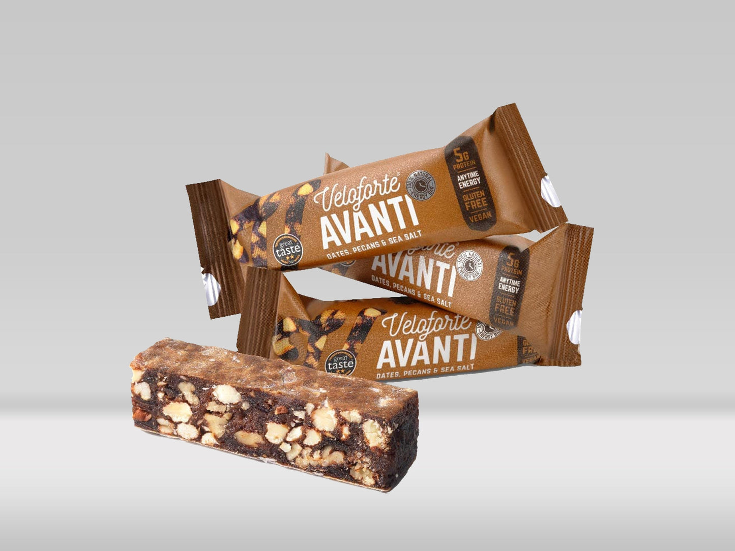 Veloforte Avanti Energy Bar: Dates, Pecans And Sea Salt —  — 